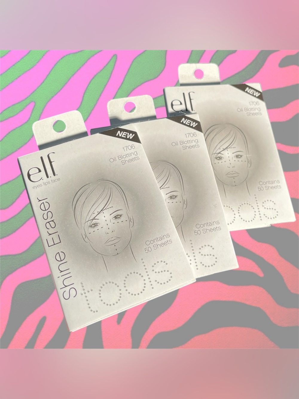 e.l.f Shine Eraser bundle of 3